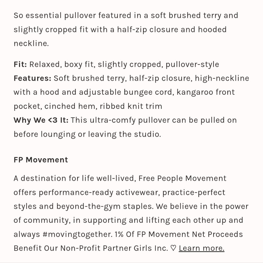 FP Movement Shelter Hoodie - washed peach - Picture 6 of 13